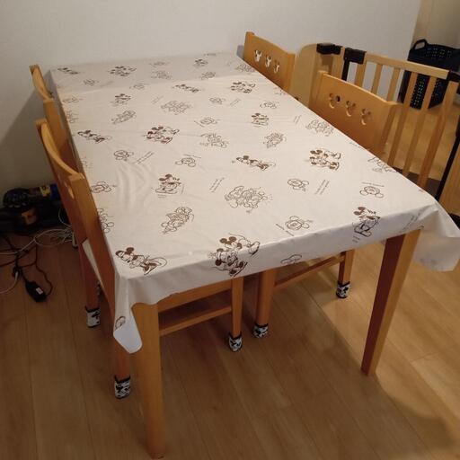 アタチ♡さま専用ディズニー ベルメゾン ダイニングテーブル ダイニングチェア① ベルメゾン ディズニー ダイニングテーブル＆椅子 アタチ♡さま専用