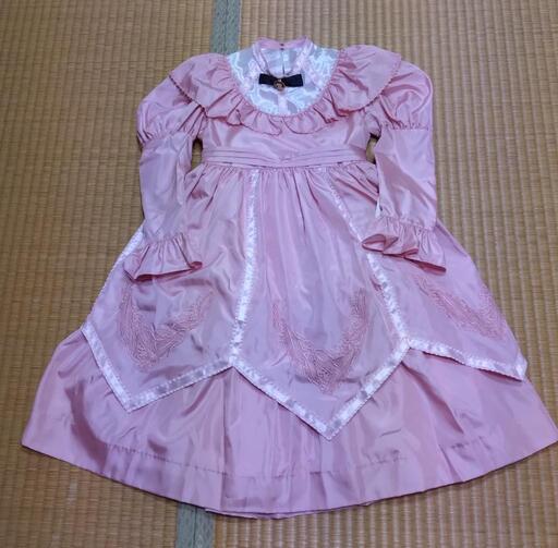子供用ドレス130ペチコート付　日本製