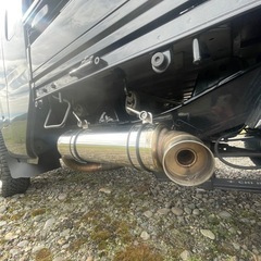 ハイゼットトラック500系サイドマフラー