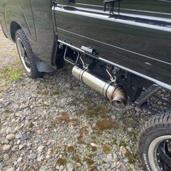 ハイゼットトラック500系サイドマフラー