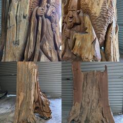 【逸品】七福神 福禄寿様　古材　木彫り置物