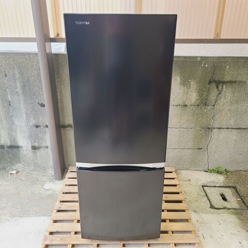 TOSHIBA 東芝 冷蔵庫 153L　右開き 一人暮らし GR-S15BS ブラック　 2020年モデル