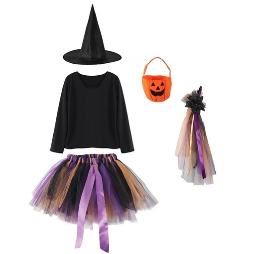 【在庫処分45セット】新品キッズハロウィン衣装コスチューム子供用
