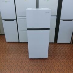 ID 019640　冷蔵庫２ドア　120L　ハイセンス　２０２１年　HR-B1202