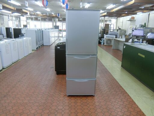 ID 531444　冷蔵庫３ドア　350L　シャープ　２０１８年　左右開き　SJ-W351D-S