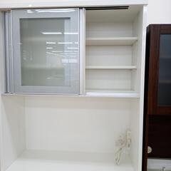 ☆ジモティ割あり☆ NITORI 食器棚 ホワイト H89.5×D50.5×W201