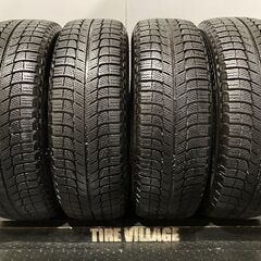 【MICHELIN X-ICE3+ 195/65R15】スタッドレス【トヨタ 30プリウス 後期 純正ホイール 15インチ 6J5HPCD100+45】19年製 バリ溝　(MTE642) クレジットカード QRコード決済可能