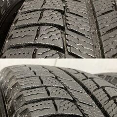【MICHELIN X-ICE3+ 195/65R15】スタッドレス【トヨタ 30プリウス 後期 純正ホイール 15インチ 6J5HPCD100+45】19年製 バリ溝　(MTE642) クレジットカード QRコード決済可能