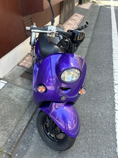 原付 ビーノ 紫 カスタム\n