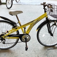B063 普通自転車☆Gabbro☆6段変速☆26インチ