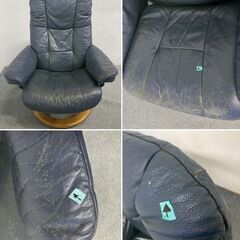 EKORNES エコーネス ストレスレスチェアー オットマン ノルウェー 本革 EKORNES エコーネス レノ ストレスレスチェアー 本革 リクライニング