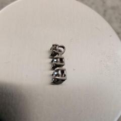 【11/15限定値下げ】ﾈｯｸﾚｽﾄｯﾌﾟPt900 ﾀﾞｲﾔ0.31ct刻印あり