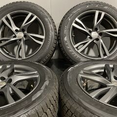 【BS DM-V2 235/60R18】スタッドレス【MAK ストックホルム 18インチ 7.5J5HPCD108+50】バリ溝 ジャガー/Eペイス VOLVO/XC60等　(MTS246)クレジットカード QRコード決済可能
