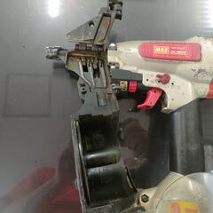 【中古】MAX マックス 常圧 50mm コイルネイラ 釘打ち機 CN-450S ケース付き