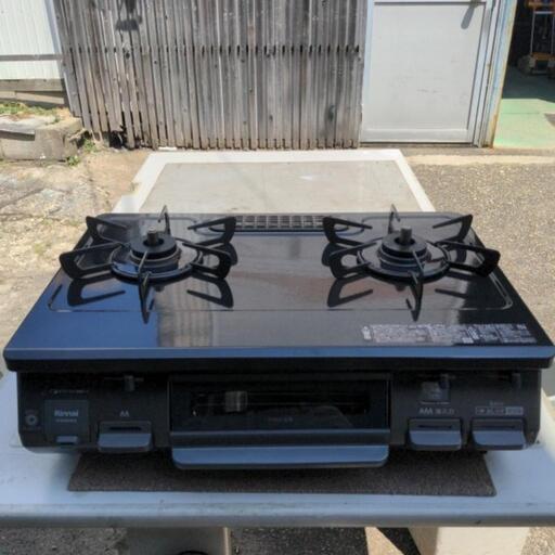 リンナイ　LPガス用ガスコンロ　二口コンロ　2020年式　RT64JH6S2-GR