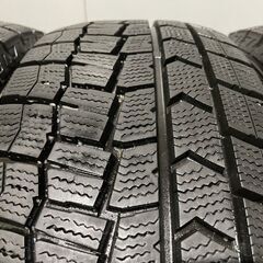 DUNLOP WINTER MAXX WM02 195/65R16 16インチ スタッドレス 4本 21～23年製 バリ溝 ライズ ロッキー アテンザセダン等　(KTD160)クレジットカード QRコード決済可能