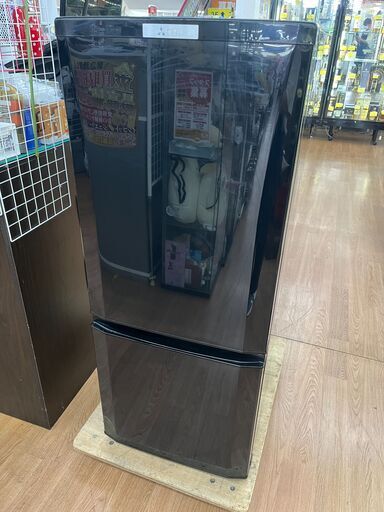 ☆ジモティー割引有☆　2ﾄﾞｱ冷蔵庫/ﾐﾂﾋﾞｼ/MR-P15C/2018/146L