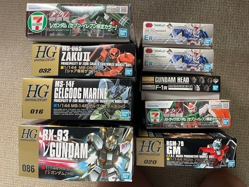 ガンダムプラモデル