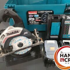 【中古】makita マキタ 125mm 充電式マルノコ HS4...