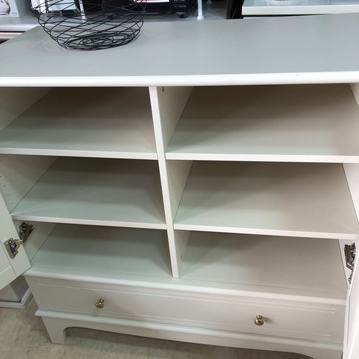 IKEA ROMMARP イケア ロマルプ 白のキャビネット 収納家具  収納棚  ホワイト アイボリー