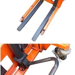 ○ゴールドリフター 150kg フォーク高さ 約60mm〜1490mm 長さ 約690mm