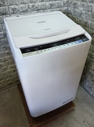 大阪送料無料★3か月保障付き★洗濯機★2017年★日立★7kg★BW-V70AE4 W★S-500