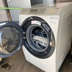 NO 432 🌈北九州市内配送設置無料✨🌈 NA-VX8700L-W ドラム式洗濯乾燥機 クリスタルホワイト [洗濯11.0kg /乾燥6.0kg /ヒートポンプ乾燥 /左開き]