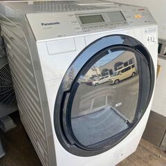 NO 432 🌈北九州市内配送設置無料✨🌈 NA-VX8700L-W ドラム式洗濯乾燥機 クリスタルホワイト [洗濯11.0kg /乾燥6.0kg /ヒートポンプ乾燥 /左開き]