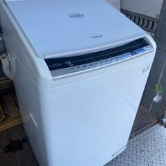 NO 433 🌈北九州市内配送設置無料✨🌈 BW-DV80B-W 縦型洗濯乾燥機 ビートウォッシュ ホワイト [洗濯8.0kg /乾燥4.5kg /ヒーター乾燥(水冷・除湿タイプ) /上開き] 