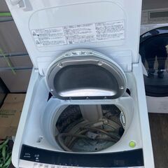 NO 433 🌈北九州市内配送設置無料✨🌈 BW-DV80B-W 縦型洗濯乾燥機 ビートウォッシュ ホワイト [洗濯8.0kg /乾燥4.5kg /ヒーター乾燥(水冷・除湿タイプ) /上開き] 