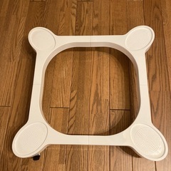 【未使用品】洗濯機置き台（キャスター付き）