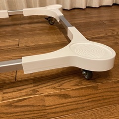 【未使用品】洗濯機置き台（キャスター付き）