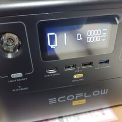 エコフロー・ポータブル電源720wh(ジャンク扱いで)