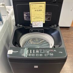 ★ジモティー割あり★ﾊｲｾﾝｽ/5.5kg洗濯機/2020/クリ-ニング済み/HG-3033