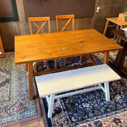 北海道  帯広  ダイニングセット  木製  家具  モノココ  モノココ帯広店