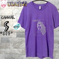 USA 古着　BELLA ＋ CANVAS イラスト　半袖Tシャ...