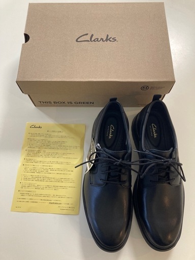 新品Clarksクラークス防水ゴアテックスメンズビジネスシューズドレスシューズ