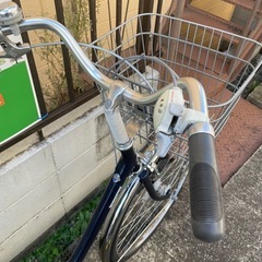 【お取引中】ブリヂストン　プロムナード　内装3段変速　ネイビー