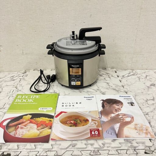 19511  Panasonic マイコン　電気圧力鍋 2018年製 2.4L ◆大阪市内・東大阪市他 6,000円以上ご購入で無料配達いたします！◆ ※京都・高槻・枚方方面◆神戸・西宮・尼崎方面◆生駒方面、大阪南部方面　それぞれ条件付き無料配送あり！
