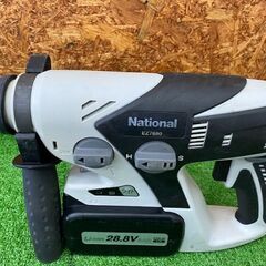 545 充電ハンマードリル National 松下電工 EZ7880LN2S-B 28.8V 中古品