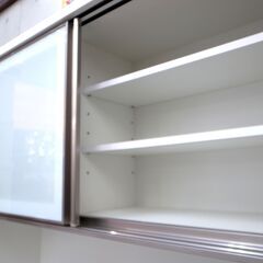 143/609 オープン食器棚 キッチン収納 大型 白