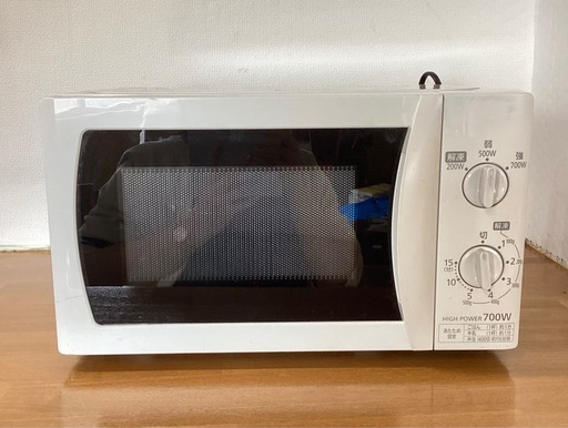IRIS OHYAMA アイリスオーヤマ DMBT172-5-WH 白 ホワイト 電子レンジ ハイパワー 700W 2017年製 動作品