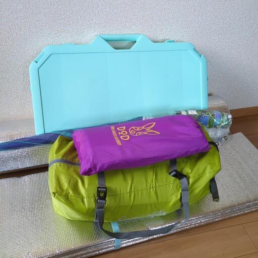 キャンプ用品まとめ売り★キャンプに!災害に備えて！4.5人用
