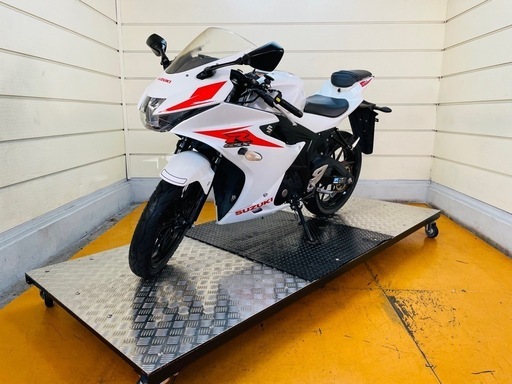 41136km  ★始動動画あり★ スズキGSX-R125  DL33B  小型
