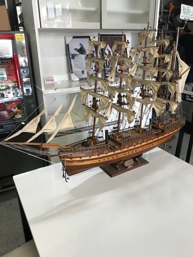 アンティーク木製船　フランス2
