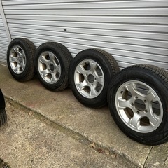 ジムニー純正ホイールスタッドレス