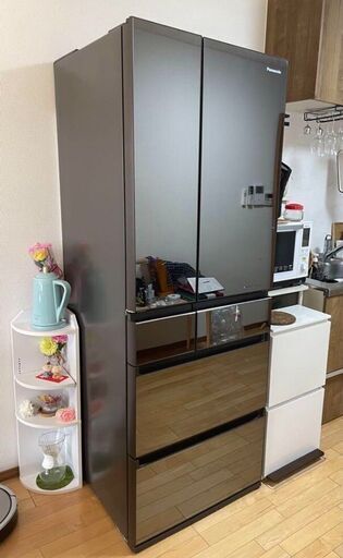 Panasonic 大型冷凍冷蔵庫 500L NR-F503HPX-N形　ミラータイプ