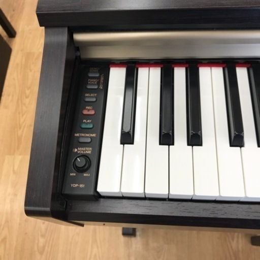 ★ジモティ割あり★ ヤマハ 電子ピアノ YDP-151  椅子付 ２００６年製 動作確認／クリーニング済み KJ6072 ☆ジモティ割あり☆ ヤマハ 電子ピアノ YDP-151 椅子付 2006年製