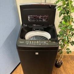 I616 🌈 ジモティー限定価格！ Hisense 洗濯機 （5.5㎏）スタイリッシュなマットブラック ⭐ 動作確認済 ⭐ クリーニング済