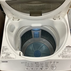 TOSHIBAの全自動洗濯機(AW-5G6)